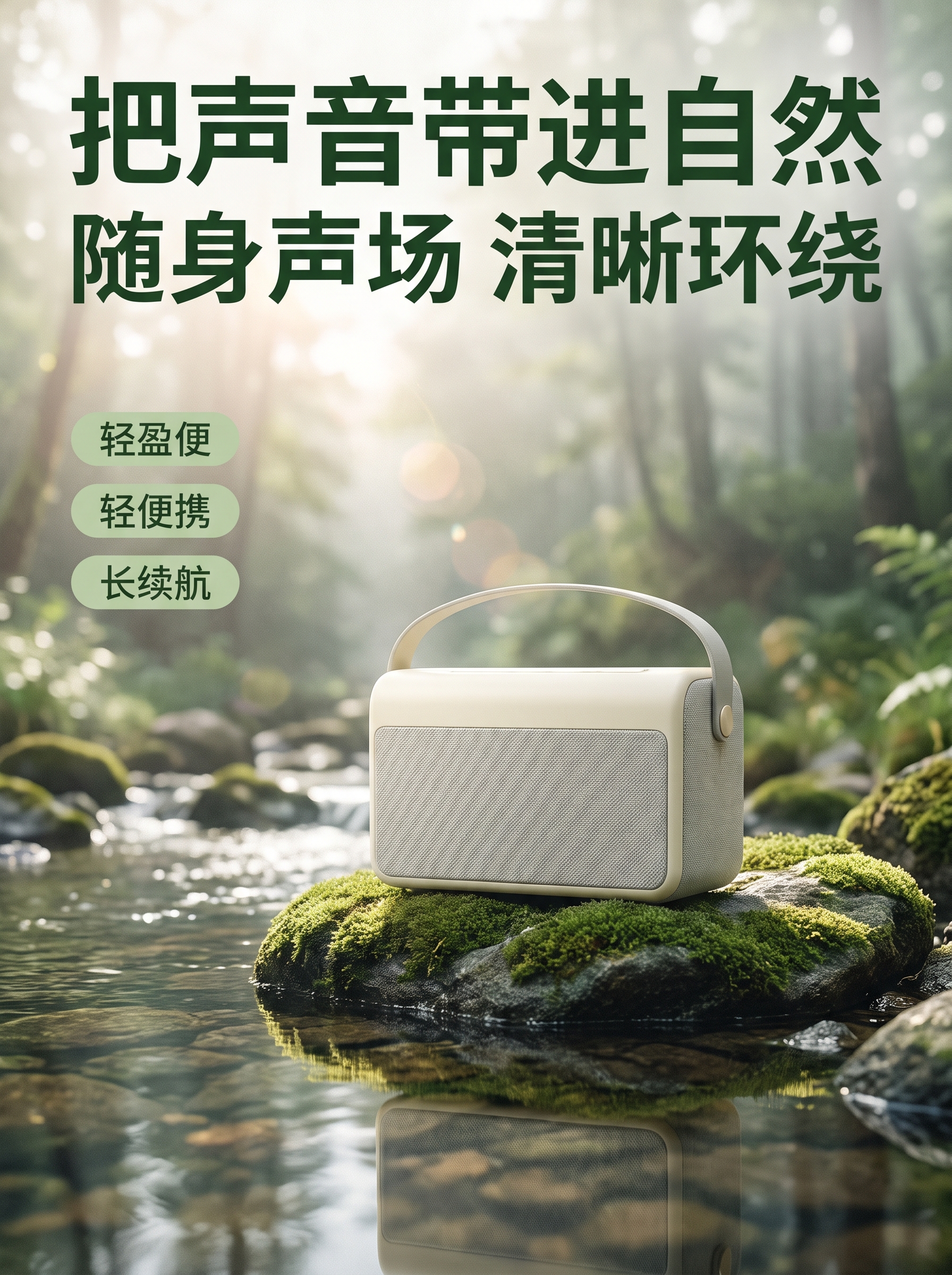 蓝牙音箱海报
